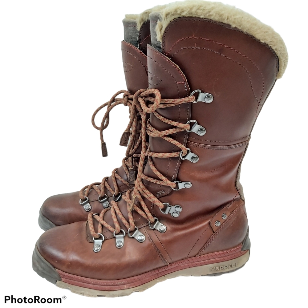 Merrell Women's Natalya Waterproof Winter Boots 8